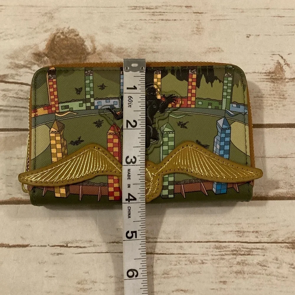 Loungefly Harry Potter Golden Snitch Zip Around Loungefly Wallet